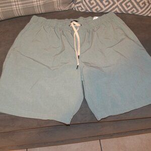 Pre owned Taylor Vintage casual shorts size XL color green.